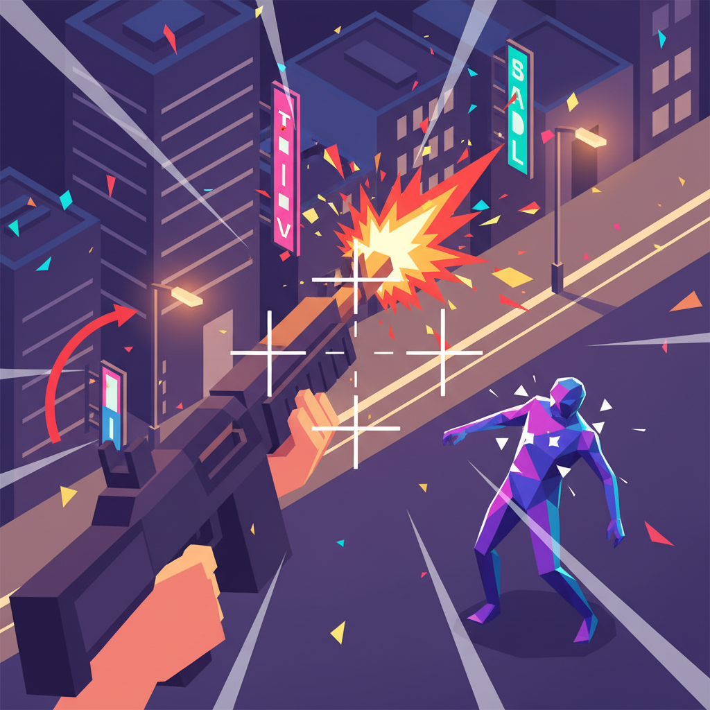 受擊閃爍、準心散佈、傷害方向指示器——射擊的完整回饋語言