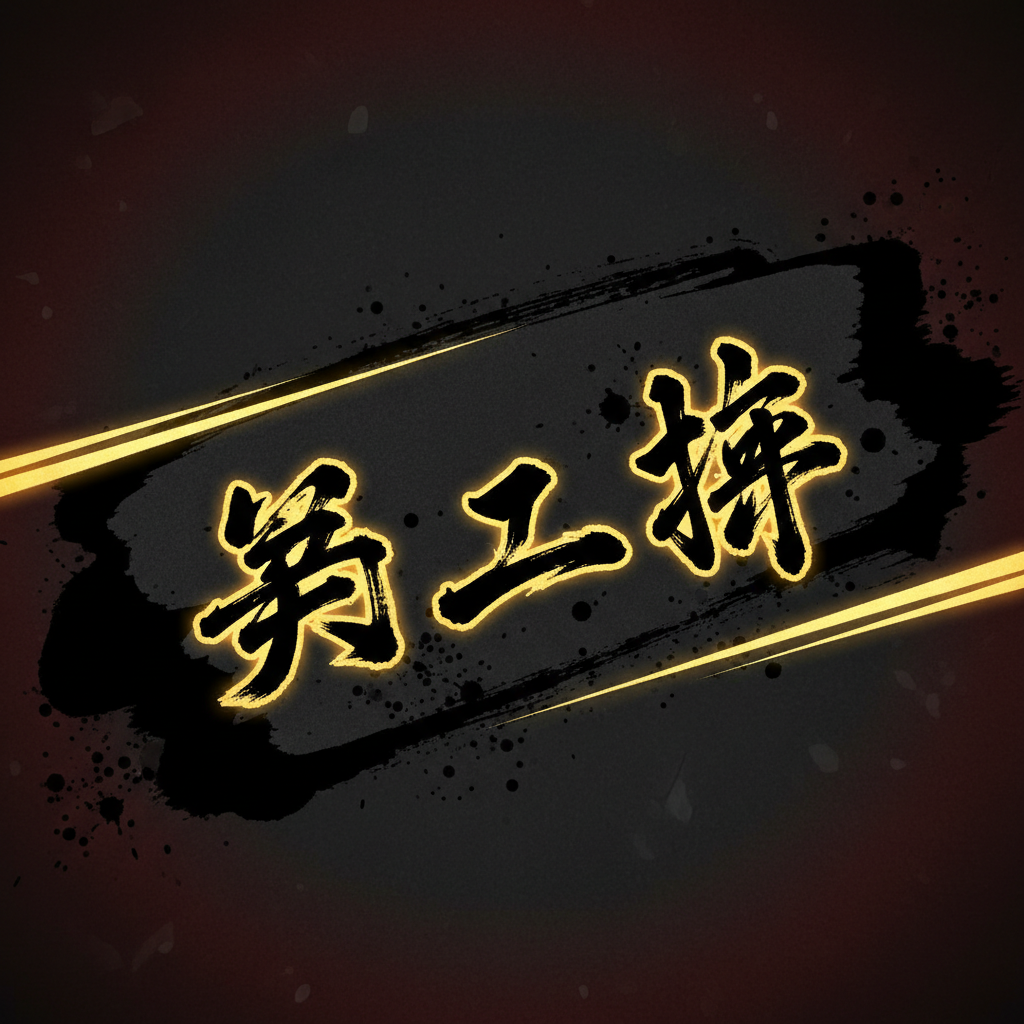 那道墨跡橫幅，在 CSS 動畫中瞬間展開