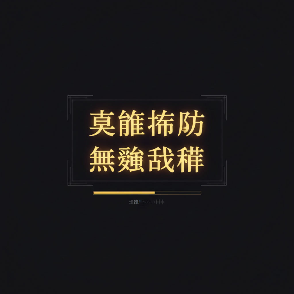 日式風格載入畫面