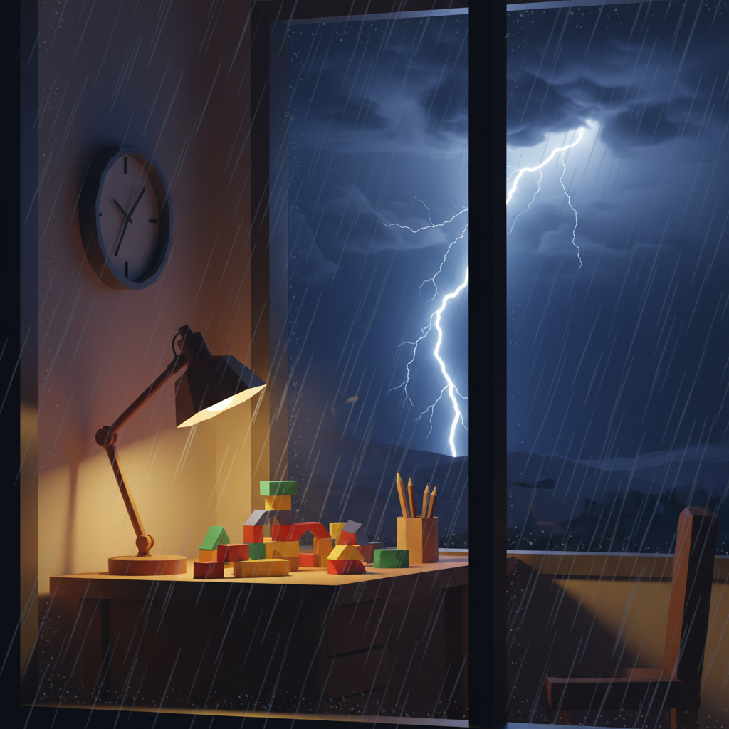 雨天書房與閃電系統