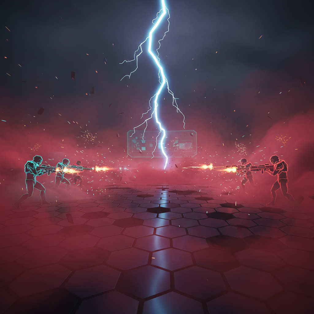 第五回合，天空開始放電了