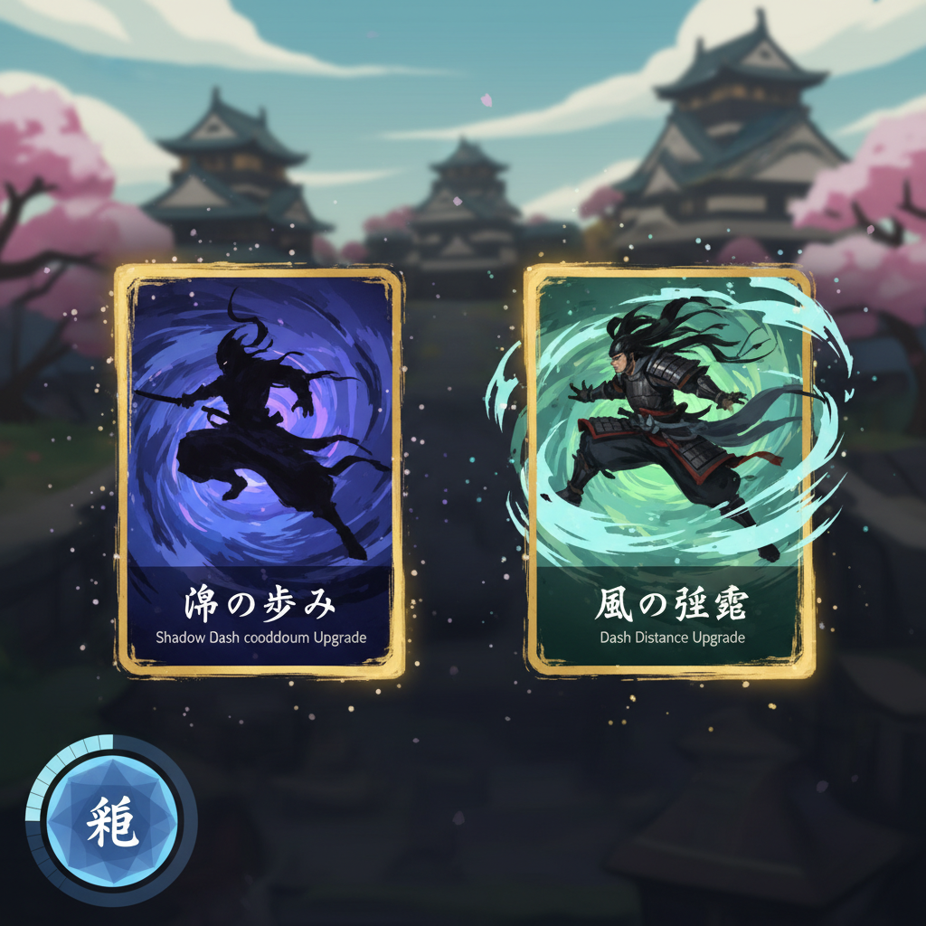 Upgrade card system for the sprint ability