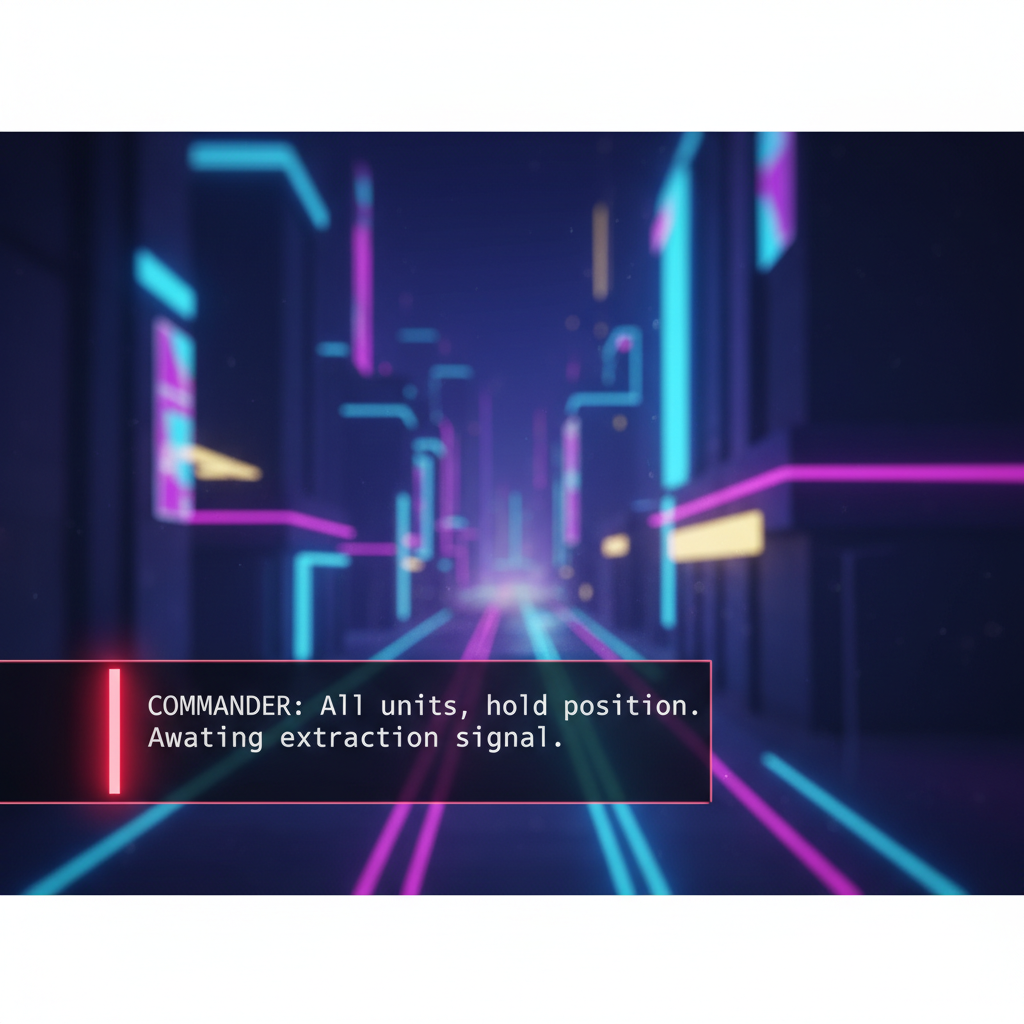 無線電訊息從左側滑入，#D70F64 邊框